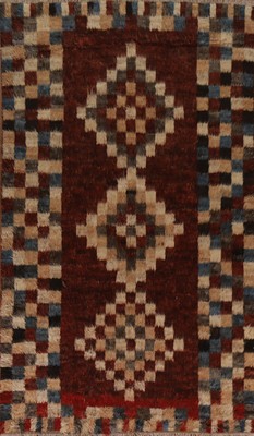 Soft Plush Modern Moroccan Berber Geometric Oriental Area Rug Wool Handmade 6x10