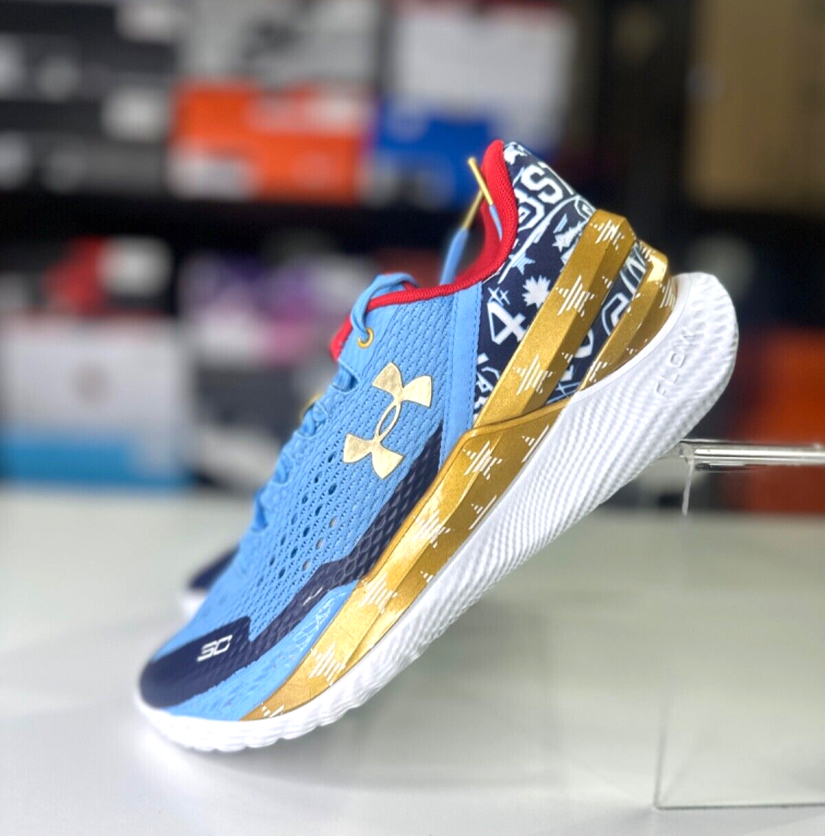 Under Armour Curry 2 Low Flotro NBA AllStar USA Blue 3026276 Under Armour Curry 2 Low Flotro NBA AllStar USA Blue 3026276
