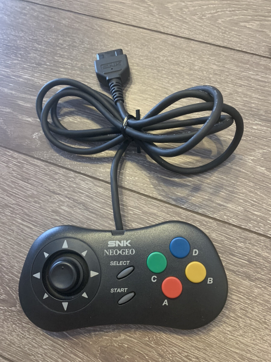 SNK NEO GEO CD Console System CD-T01 Used Tested NEOGEO Made in