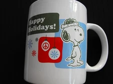 2012 Snoopy Happy Holidays Mug Peanuts Worldwide LLC