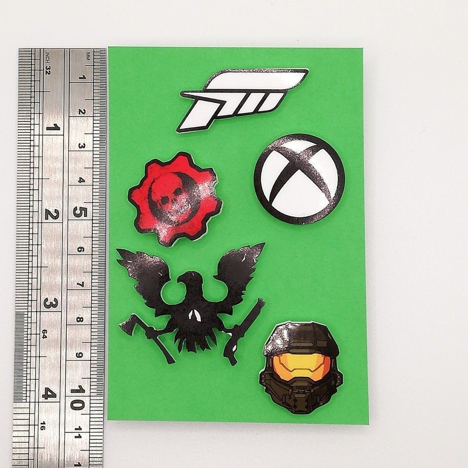 Xbox Pin Badges 5piece set Forza Gears of War Halo State of Decay eBay