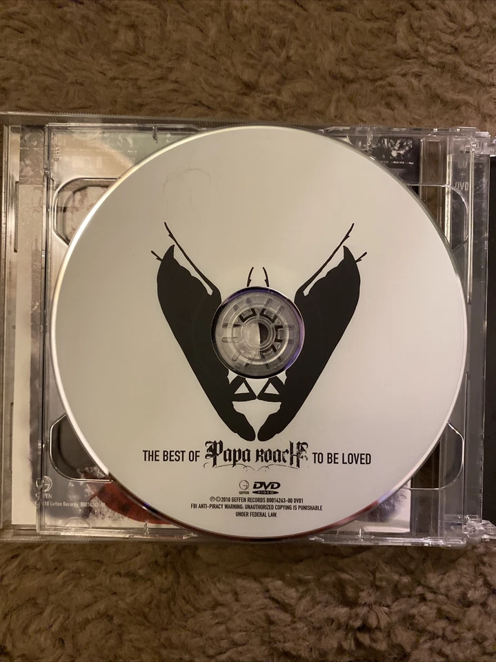 The Best of Papa Roach: To Be Loved by Papa Roach 2 Discs CD Best Buy DVD OOP - Image 4 of 4