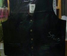**PLEASE READ ** Sid Vicious  signed Vest  w/COA