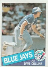 1985 Topps #463 Dave Collins Blue Jays PLUS BONUS CARDS