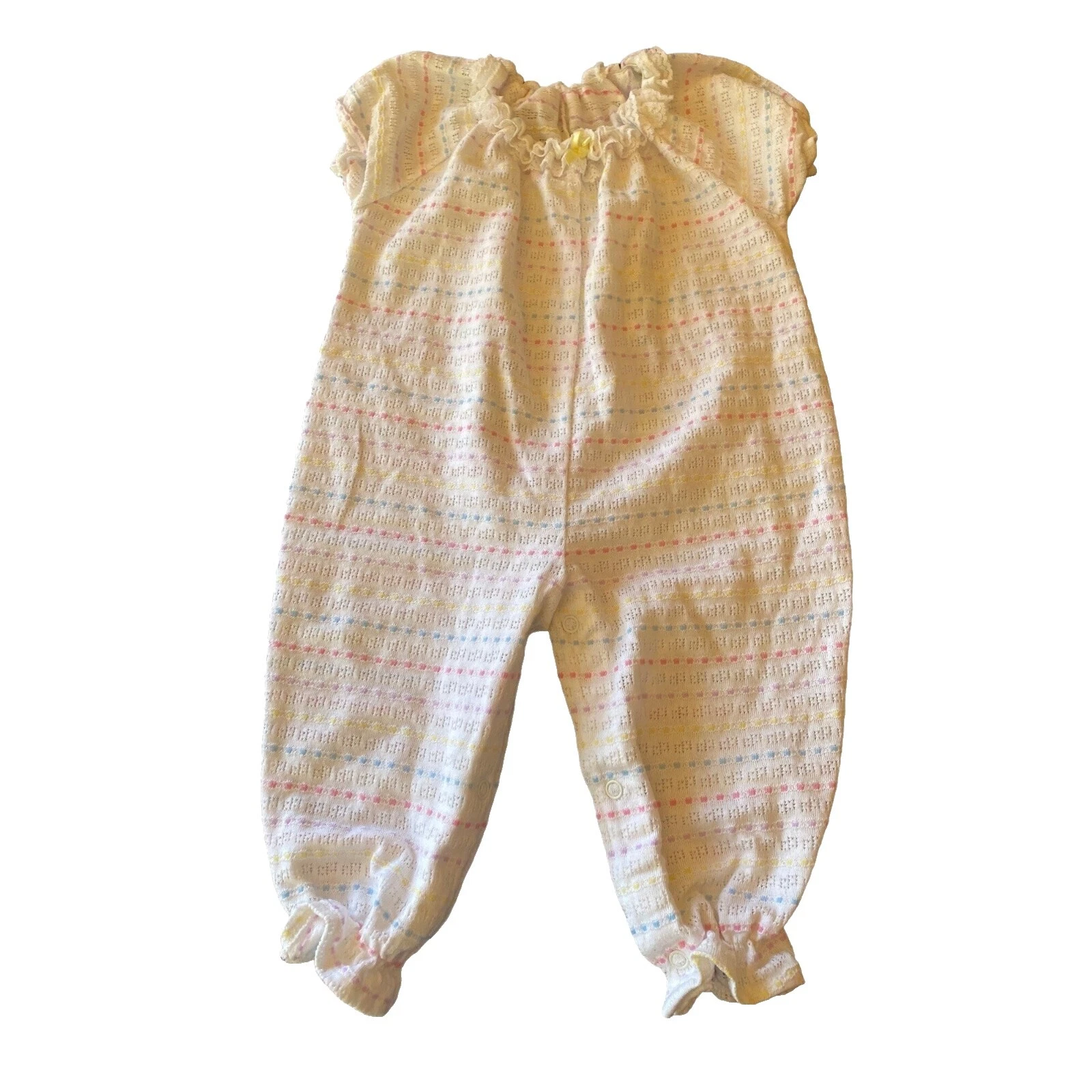 Ropa Vintage Blanco de Mezcla de Algodón para Niños