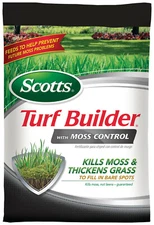 Scotts Turf Builder with Moss Control 50 lbs. Covers 10,000 sq. ft.