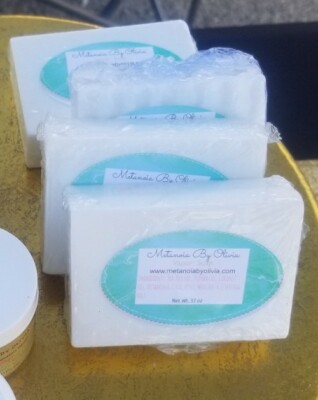 Vapor Shea Butter Soap(Good if you have allergies or a cold) Eucalyptis infused.