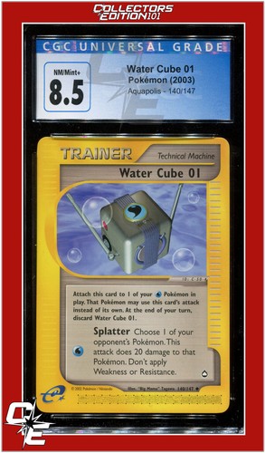 Water Cube 01 graded CGC 8.5 for sale on eBay