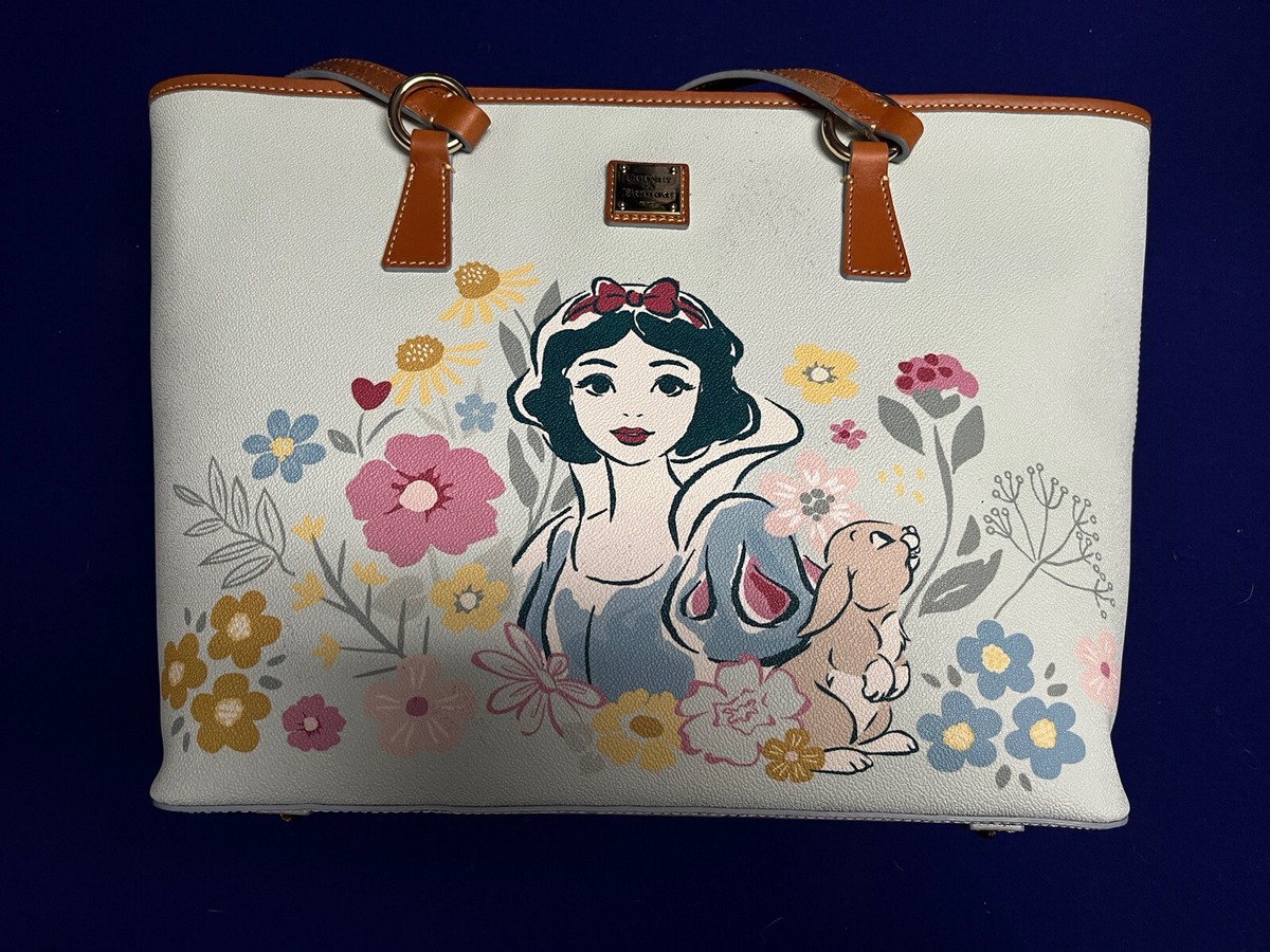 Disney Dooney & and Bourke Snow White Tote Flower and Garden