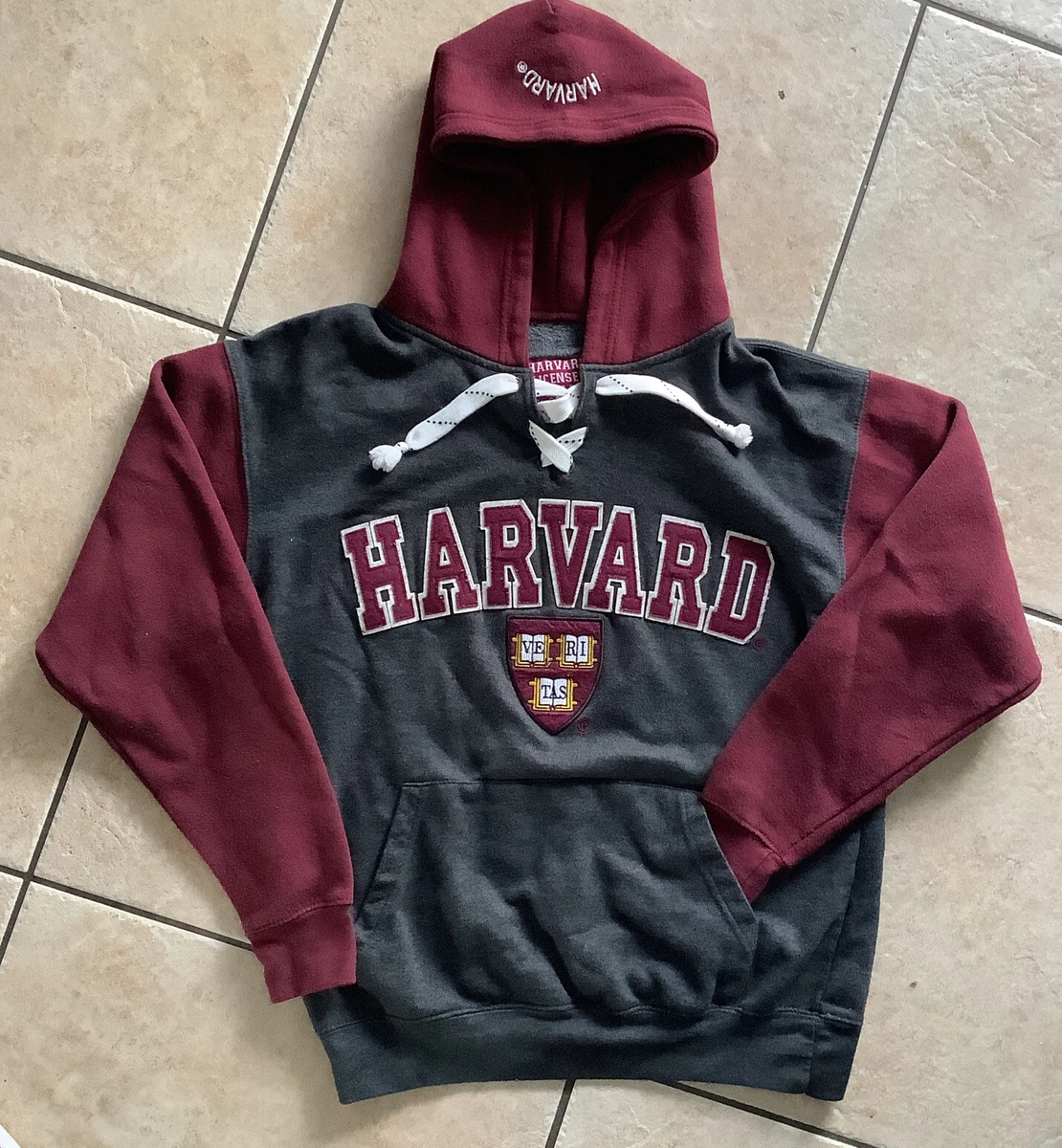 Harvard University Hoodie ~Harvard Licensed Gear Bay State Apparel~ Size:  SM A2