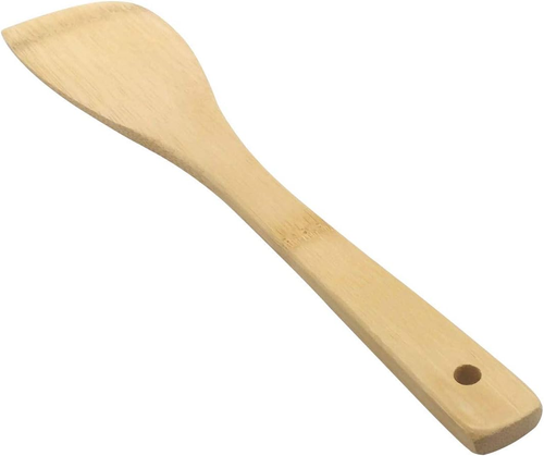 11.8-Inch Natural Wood Turners Bamboo Utensil Kitchen Wooden Cooking Tools Spoon