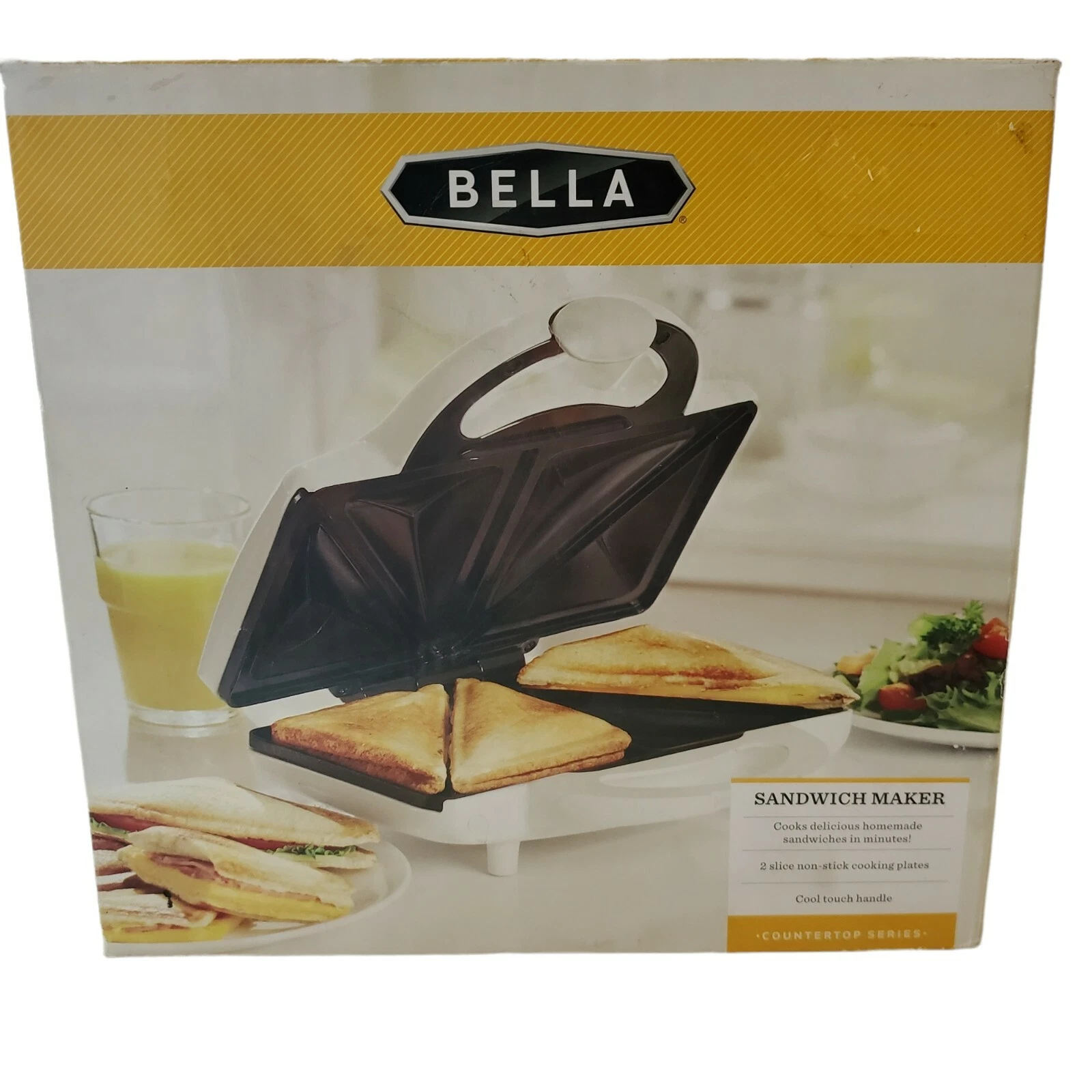 BELLA Panini Grill Press Sandwich Maker