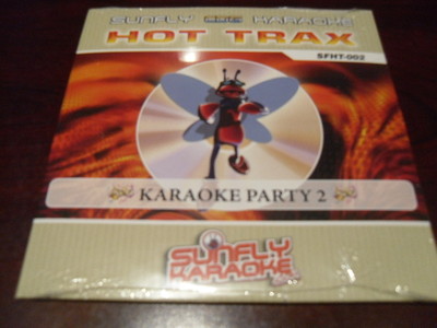 SUNFLY HOT TRAX KARAOKE DISC SFHT02 VOLUME 2 PARTY #2  CD+G SEALED 15 TRACKS