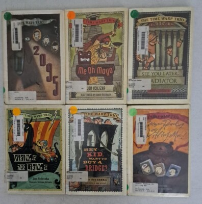 Time Warp Trio HC Lot Of 6 #5.2.27