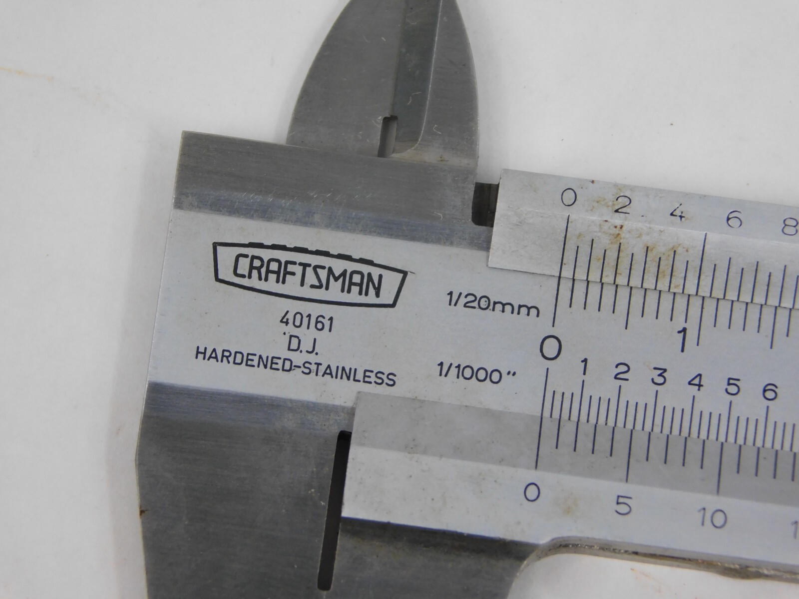 Vintage 1960s Craftsman Vernier Caliper 40161 eBay