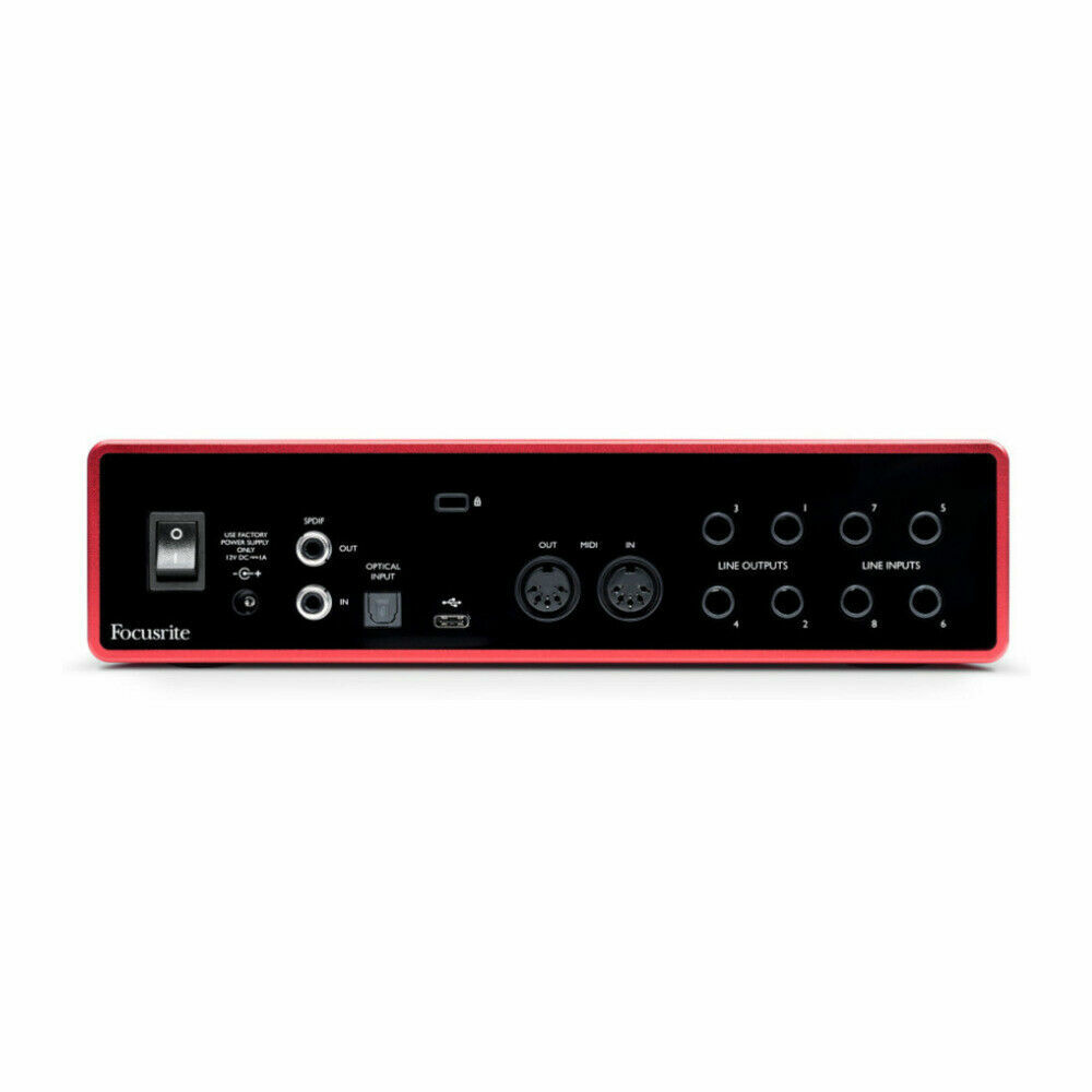 Focusrite Scarlett 18i8 3rd gen オーディオI/F Focusrite Scarlett 18i8 3rd Gen オーディオインターフェイス