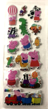  E Peppa Pig  Friends Puffy Sticker Sheet Children Kids Birthday Party Bag