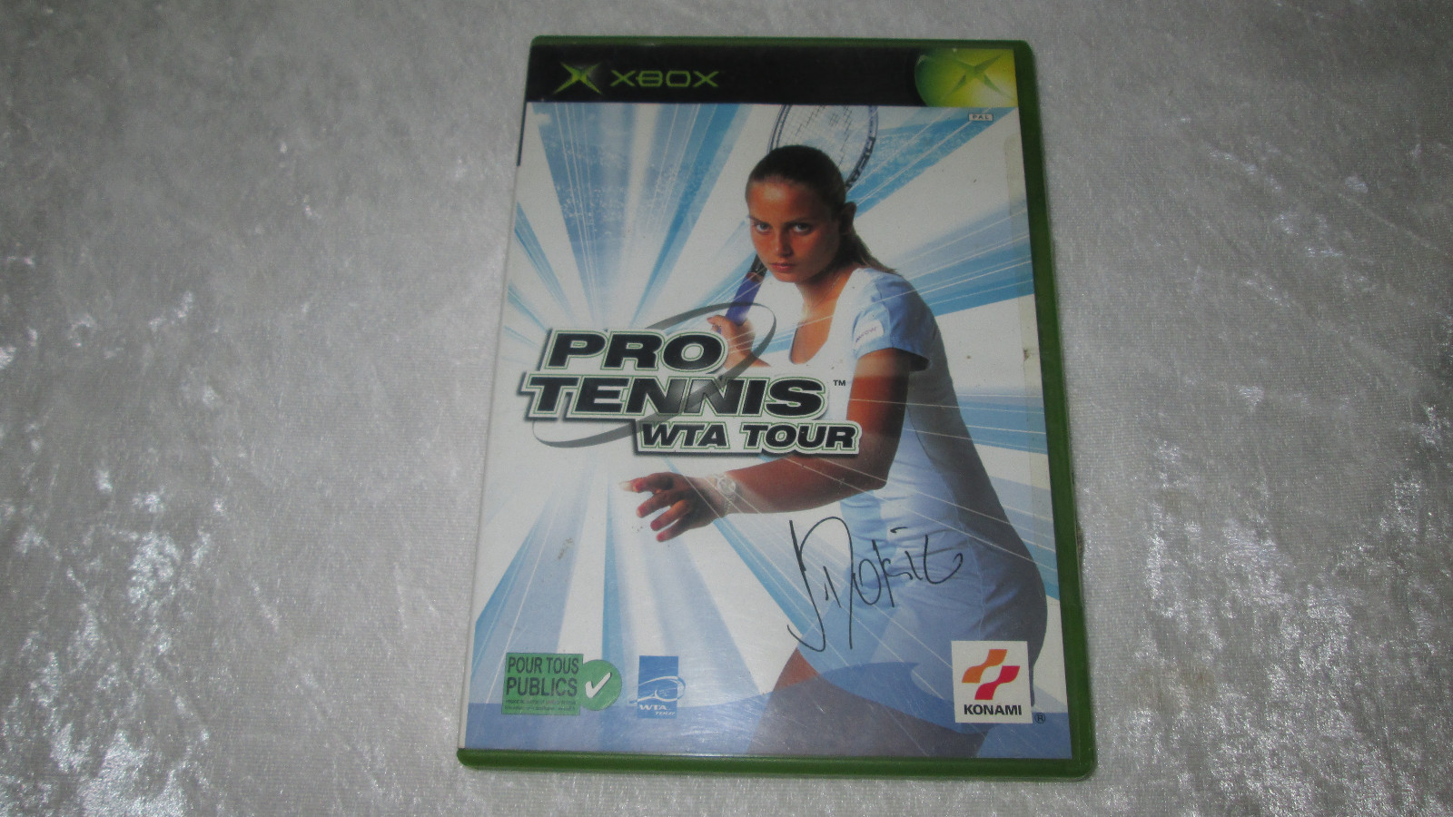 XBOX Pro Tennis WTA Tour jeu vidéo en boite Français Pal