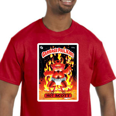 Garbage Pail Kids Hot Scott T-Shirt NEW *Pick your color & size* 80's