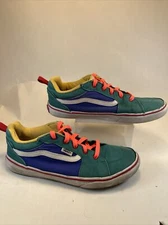 VANS Old Skool Yacht Club Blue & Green Skate Shoes Mens Sneakers S 6.5