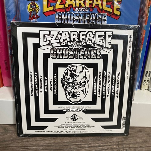 Czarface Meets Ghostface CDs Bundle (Lyrics and Instrumentals) New and Sealed - Picture 6 of 6