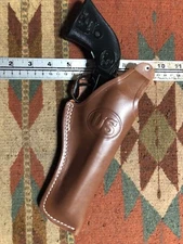 Fits Heritage Rough Rider 22LR 4 3/4" Leather Thumb Break Holster w US USA Made