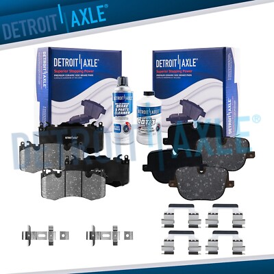 Front and Rear Ceramic Brake Pads for 2010 - 2012 Land Rover Range Rover