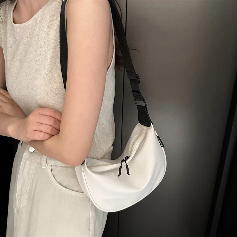 White dumpling online bag