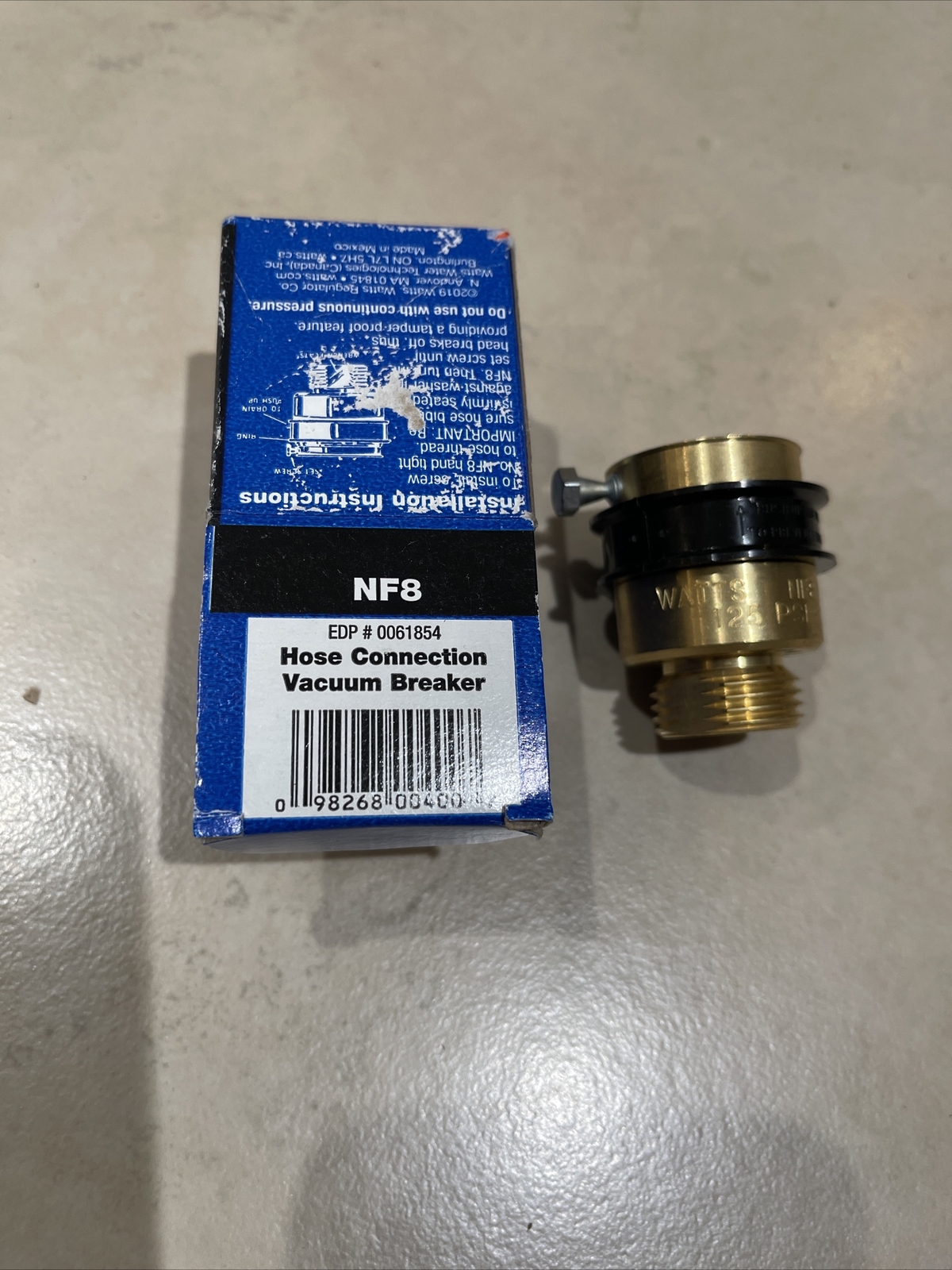 Watts NF8 Water Hose Connection Vacuum Breaker 0061854 New eBay