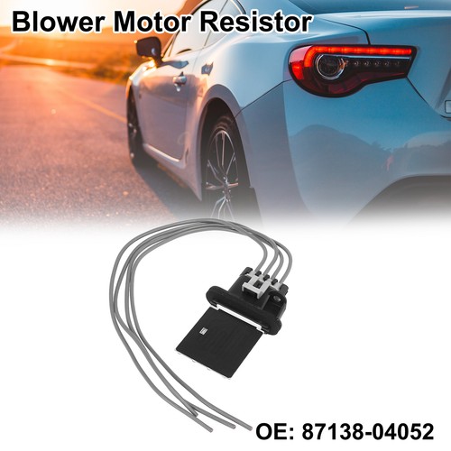 8713804052 Blower Fan Motor Control Resistor Connector for Toyota