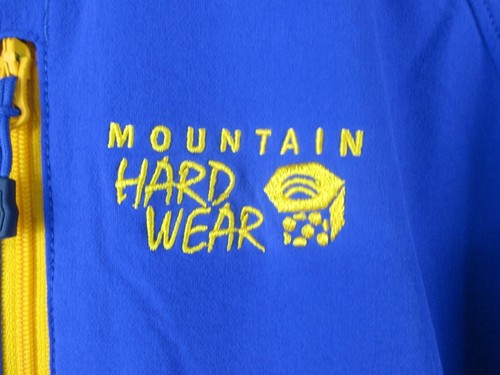 Mountain Hardwear Jacket Men Size L Full Zip Blue Soft Shell OM6042 *Read - Picture 8 of 13