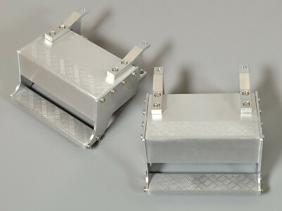 Pare-choc Avant Aluminium + Traverse – Tamiya 1/14 King Hauler, Knight Hauler – JP Garage Neuf