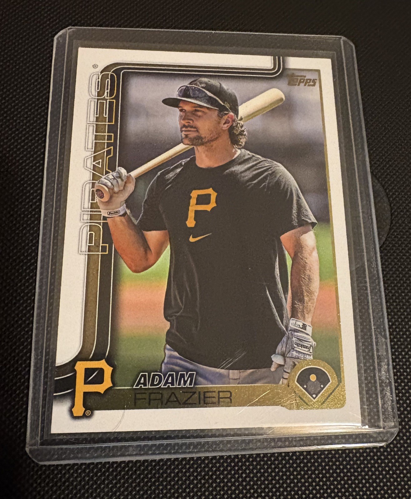2025 Topps Update Series - Adam Frazier #US51 Golden Mirror Image Variations