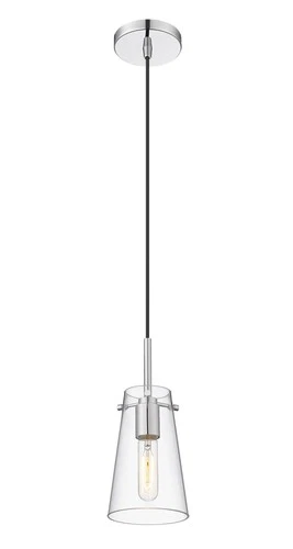 Z-Lite 7508MP Kira 5"W Mini Pendant - Black - Picture 10 of 12
