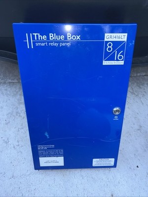 Lighting Control The Blue Box Smart Relay Panel GR1416LT 8/16 Relay