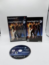 Fantastic 4 (Sony PlayStation 2, 2005) PS2 CIB Complete W/Manual