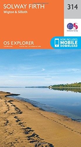Solway Firth Wigton and Silloth Explorer Map 314 Ordnance Survey - Image 7