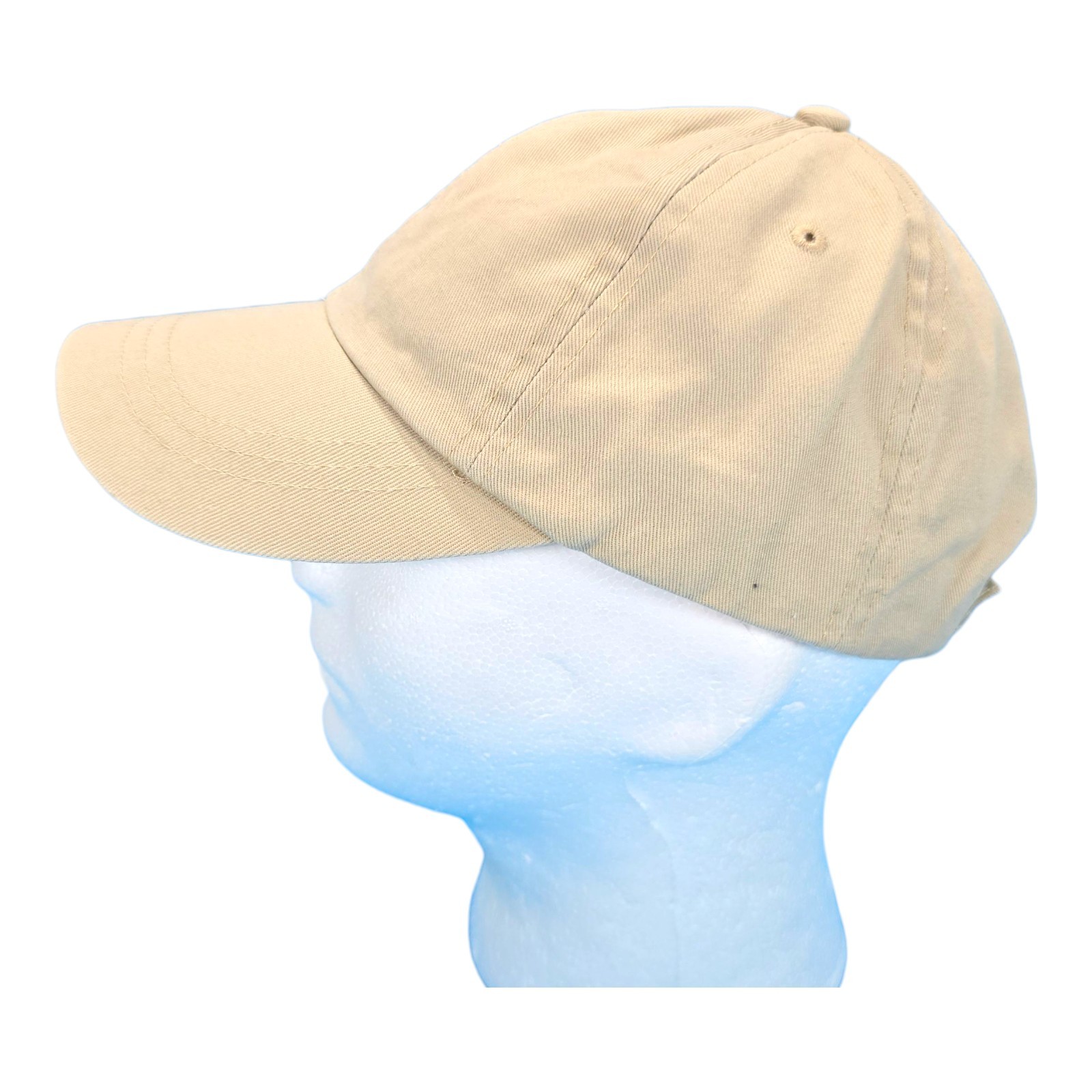 Tan Baseball Cap Adjustable Strapback Dad Hat Pla… - image 4