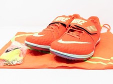  Sz 9.5 Nike Zoom High Jump Elite Track Field Spikes Bright Crimson FZ9636-600