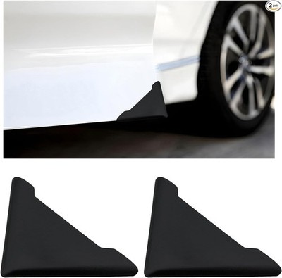 2 PCS Car Door Edge Guards, Anti-Collision Front Door Corner Cover Decor 2 PCS