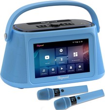 Karaoke Machine for Adults, with Lyrics Display, Smart Portable Big Bluetooth Sp