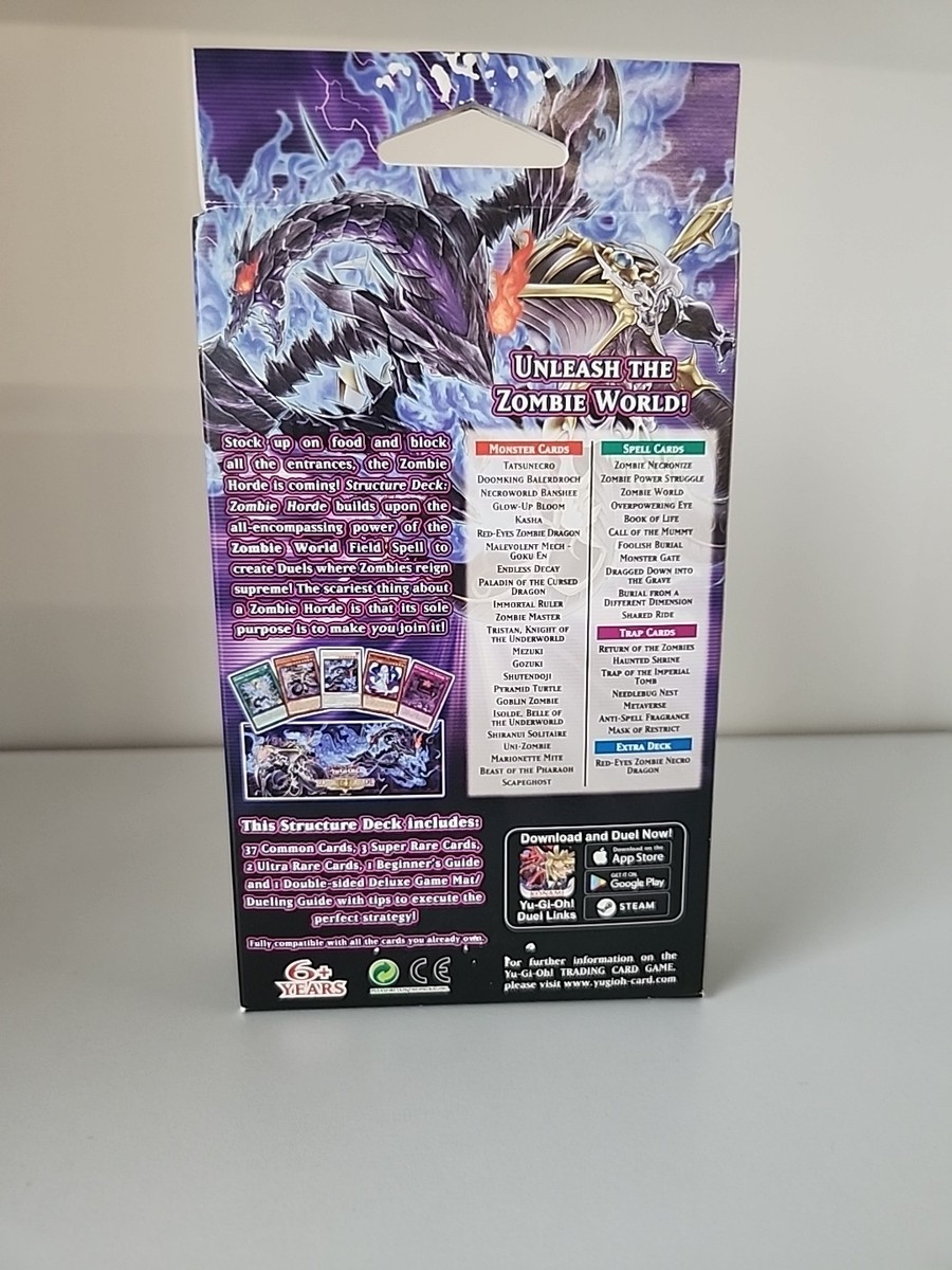 Yugioh TCG Zombie Horde Structure Deck 1st Edition Factory Sealed | eBay Yugioh TCG Zombie Horde Structure Deck 1st Edition Factory Sealed | eBay