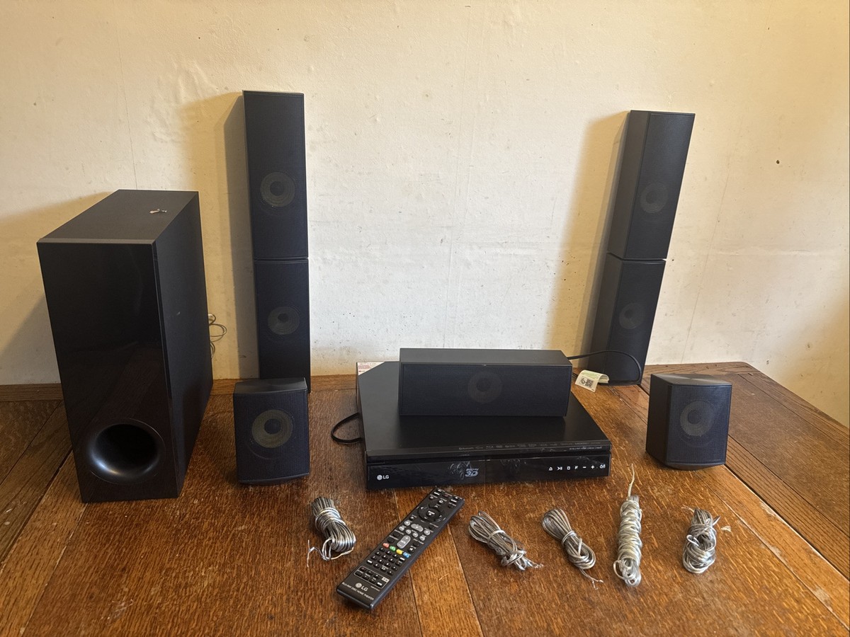 LG LHB645N 3D Blu-Ray 1000W Channel Smart Home Theatre System - Main Image