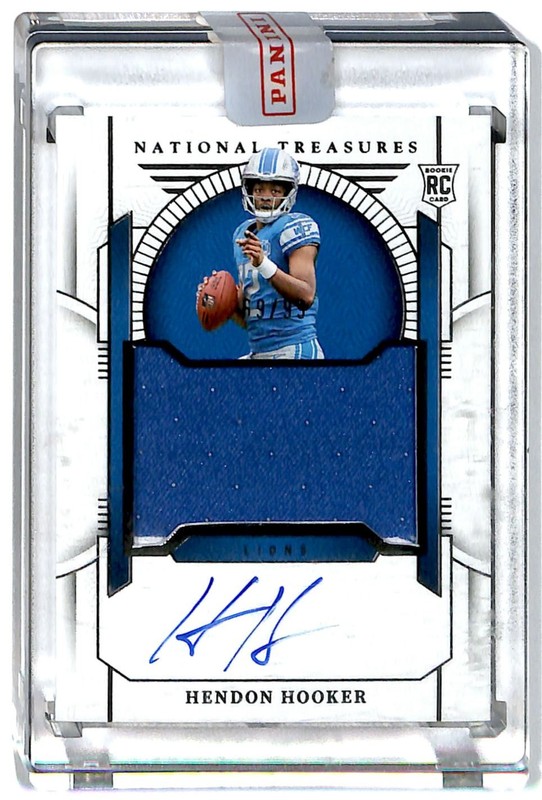 2024 National Treasures RPA 69/99 Hendon Hooker Rookie Patch Auto #165 BG6