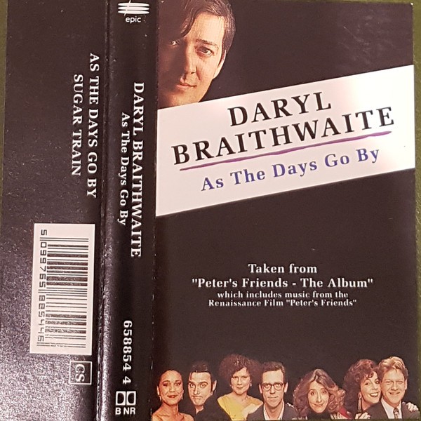 Daryl Braithwaite As the Days Go By cassette UK Epic 1992 6588544