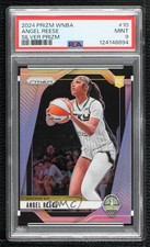2024 Panini Prizm WNBA Silver Prizm Angel Reese #10 PSA 9 MINT q2s
