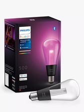 Philips Hue White &  Colour Ambiance E27  500 Smart LED Clear Bulb