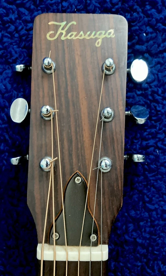 Vintage Kasuga KF 840 Acoustic Guitar, Japan, 1970’s - Image 2 of 4