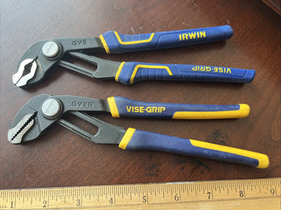 Irwin Vise-Grip Gv8 and GV8R Groovelock Pliers