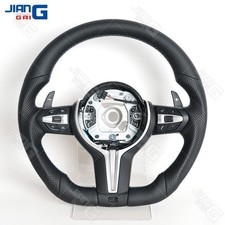 Full Leather Steering Wheel Fit Bmw 345 Serie X3 X4 X5 X6 F22 F30 F31 F32 F33